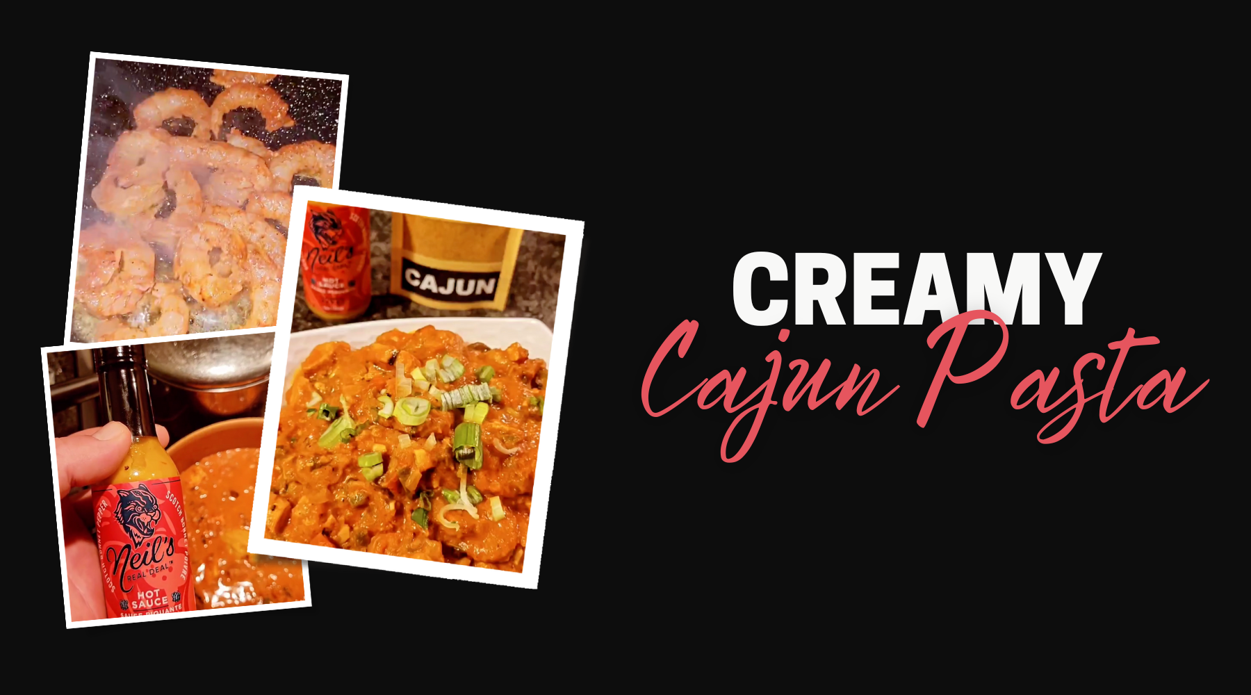 Creamy Cajun Pasta. Pasta recipe. Hot sauce recipe. 