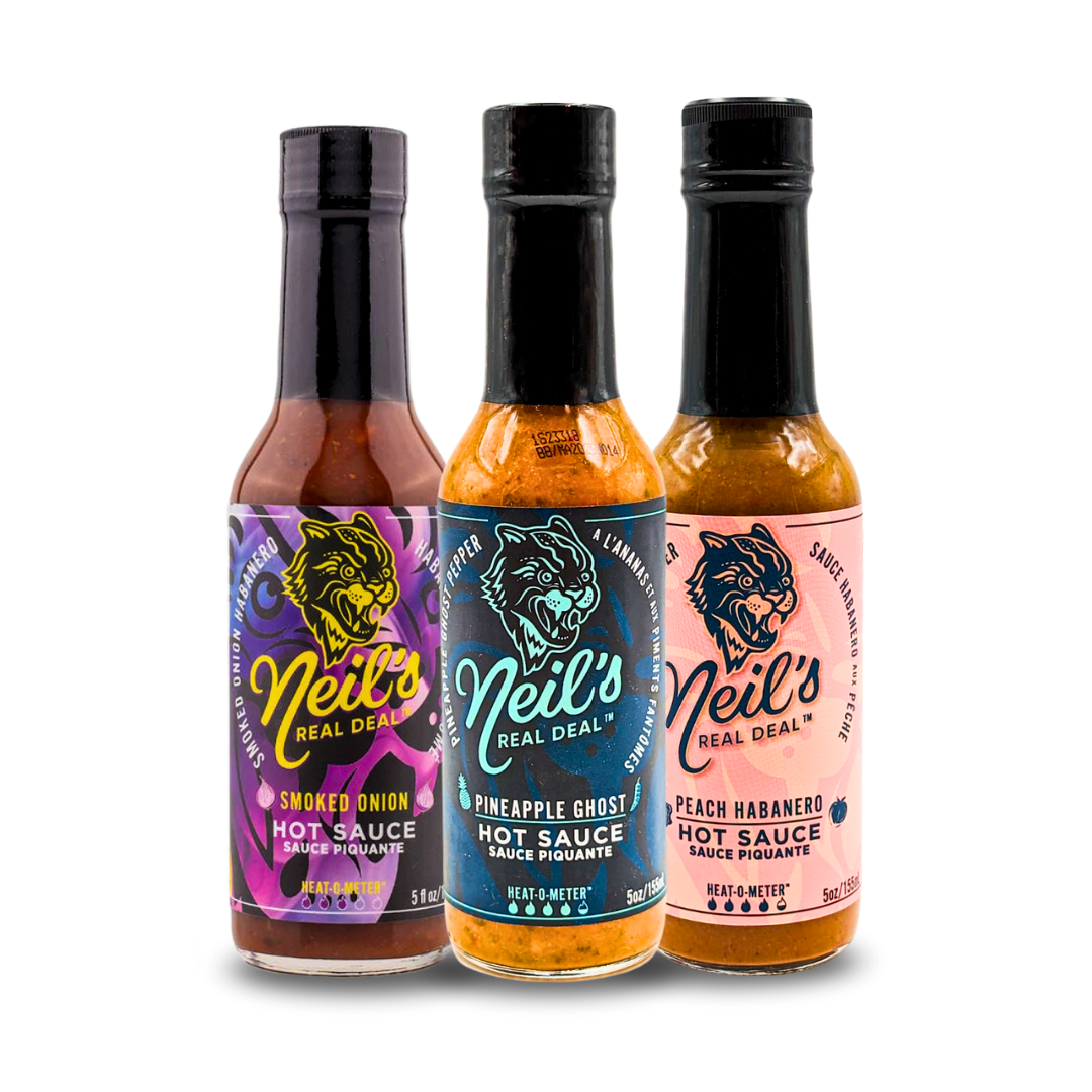 SWEET WITH HEAT 3-PACK | Neil's Real Deal