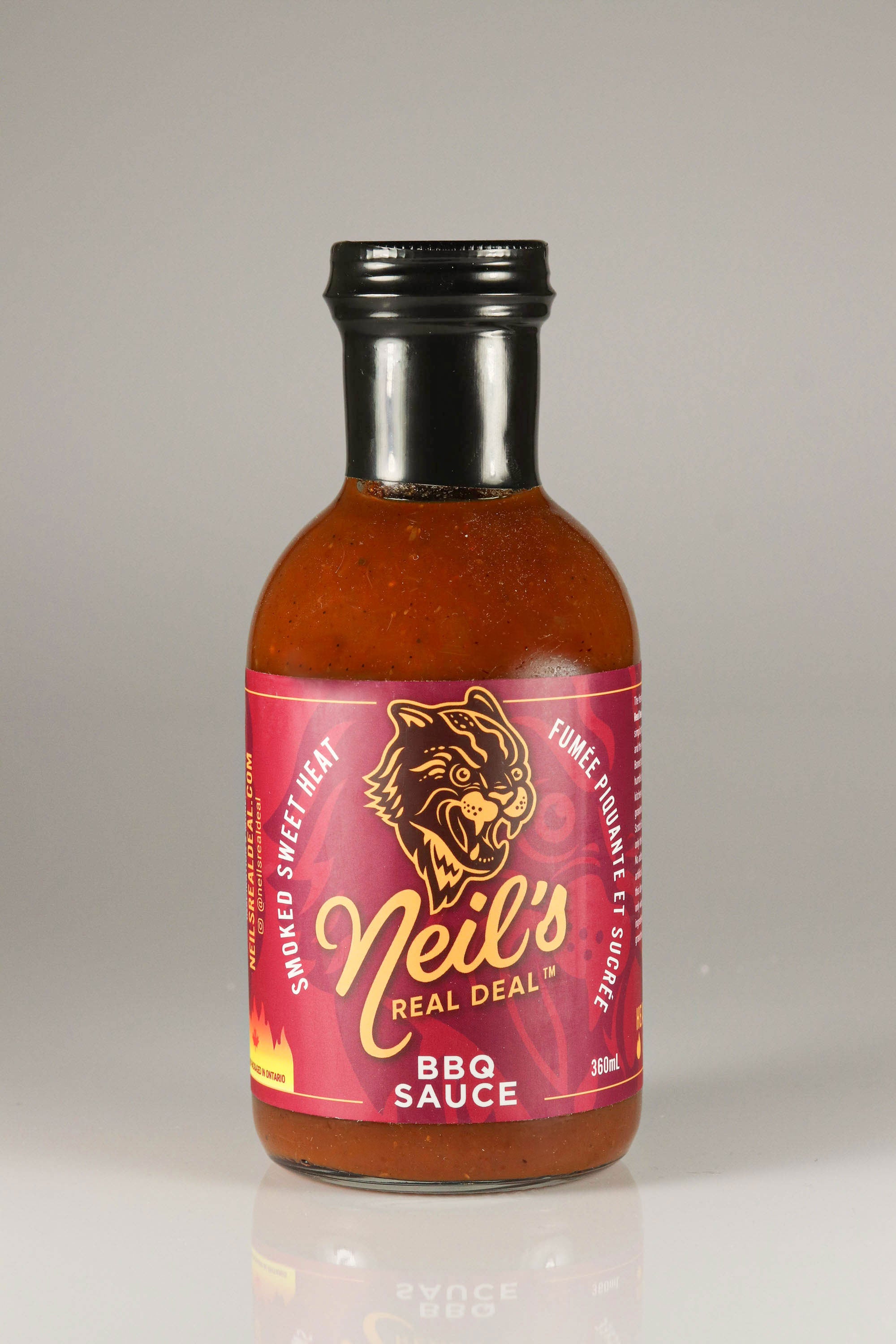 Smoked Sweet Heat BBQ Sauce - Neil's Real Deal