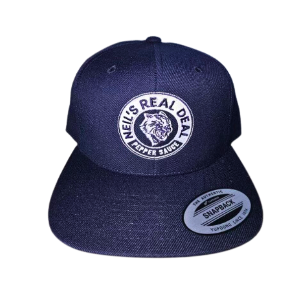 Neil's Real Deal Navy Flat Brim